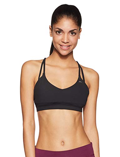 Preisvergleich Produktbild PUMA Damen Strappy Mix Bra L T-Shirt, Black, S