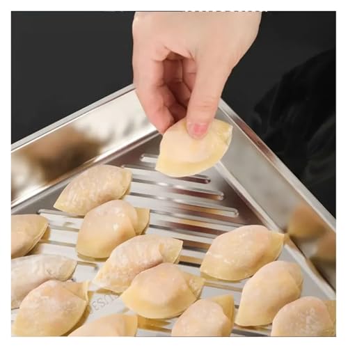 Fiambrera de acero inoxidable apilable con accesorios cocina y tapa 5