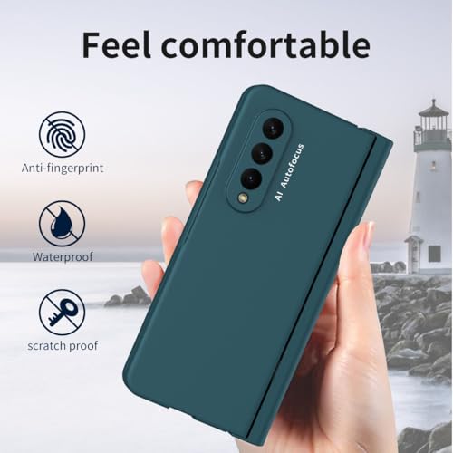 Funda plegable para Samsung Z Fold 3 ideal para oficina móvil y videollamadas de trabajo 3