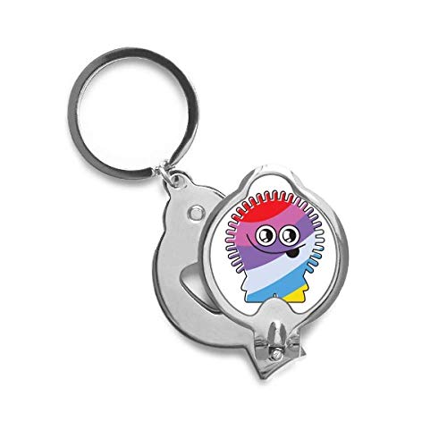 Ongle cutter trimmer Alien arc-en-ciel parfait dans votre trousse de toilette