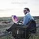OURHZTB Tragetasche kompatibel mit DJI Power 1000 V2 Portable Power Station, Outdoor-Reise-Aufbewahrungstasche mit Schultergurt, seitlichem Reißverschluss, zweilagige Taschen für Ladekabel und Zubehör