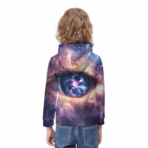 Sweat à capuche Galactic Gaze pull confortable et résistant pour adolescent de 14 ans