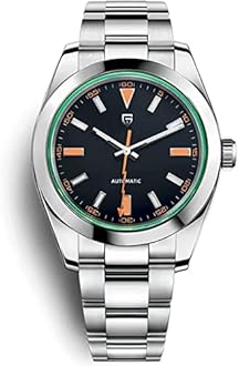 Pagani Design 2024 Mechanische Uhr Herren Luxus Automatikuhr Wasserdicht 100 Zeiger NH35A Edelstahl beschichtet Saphirglas Mechanische Uhr 40 mm 1733