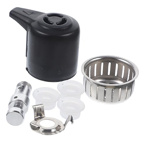 Gatuida Accesorios para Olla Presión Eléctrica Válvula de Escape de Vapor con Antiobstrucción Repuesto Seguro Inoxidable para Cocina