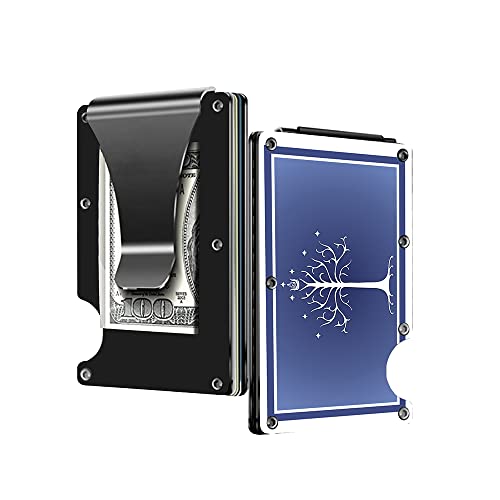 Lord of Rings King Aragorn Themed Aluminum/Stainless Steel Money Clip Wallet Credit Card Holder, Metal Wallets For Men Accessories, Minimalist Wallet With Money Clip And Credit Card2