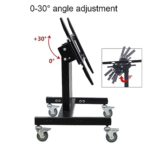 Soporte Universal para TV 32-65" con Ruedas y Giro 360° miniatura 3