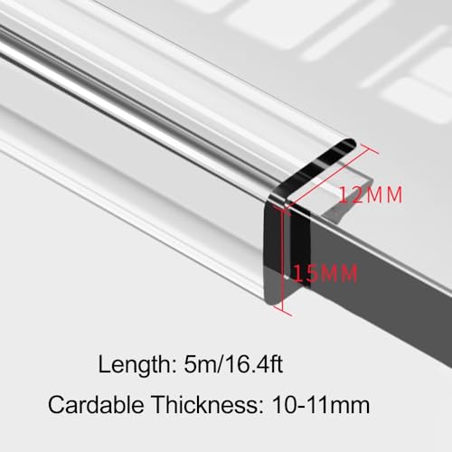 Bordure en PVC transparente en U pour protection des angles pointus de table - 3
