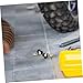 iplusmile 2Pcs Motorcycle Brake Bleeder Screws with Caps Durable Automotive Brake System Accessories for Efficient Brake Fluid Replacement Compatible with Motorcycles