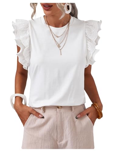 T-shirt d'été pour femmes idéal pour rester fraîche et décontractée au quotidien