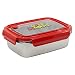 SANDWICHERA RECTANGULAR ACERO INOXIDABLE 1020 ML | SUPER MARIO