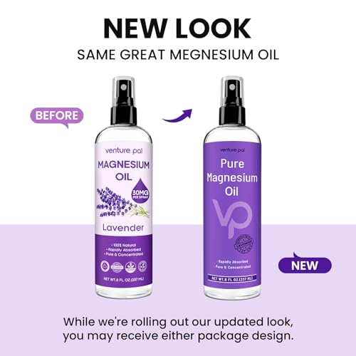 Venture Pal VP200-LAVENDER 100% Pure Magnesium Oil Spray thumb #1