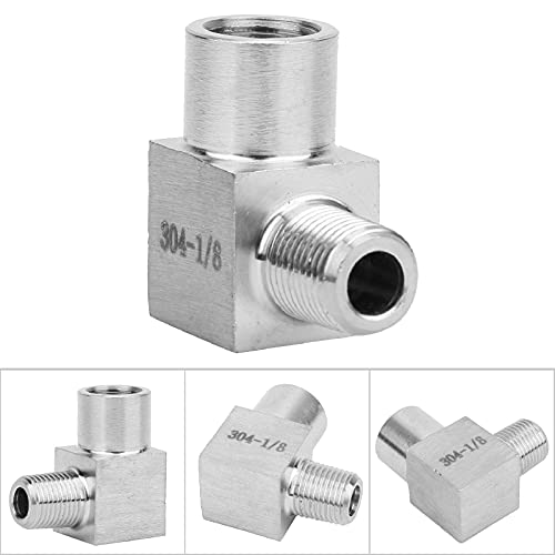 Conector de codo BSPP 1/8 para evitar fugas en conexiones de aire y tuberías neumáticas 4