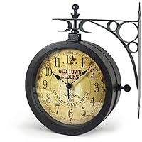 TFA 60.3011 Nostalgie - Reloj de Pared y termómetro, diseño Retro