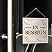 In Session Door Sign, In Session Door Sign for Therapists Home Office Clinic Studio Meeting Treatment Massage Room Decor, Meeting in Session Sign, In Session