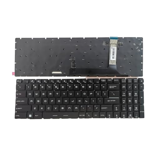 Clavier de remplacement pour ordinateur MSI GE76 GP76 GS76 RVB US