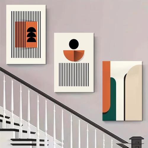 Tableaux minimalistes AEFOUU en toile de qualité avec cadre intérieur en bois