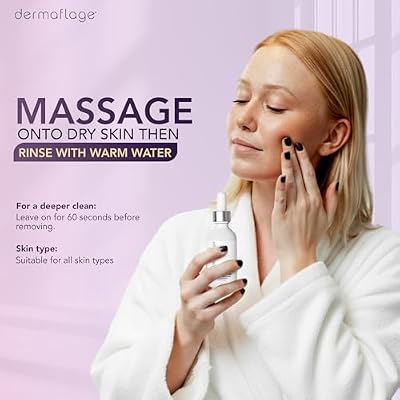 Dermaflage Multi-Task Makeup Remover oil cleanser - Hydrating Formula for Removing Long-Wear Makeup, Dermaflage Topical Filler - No Alcohol, Fast absorbing - 2 fl oz.