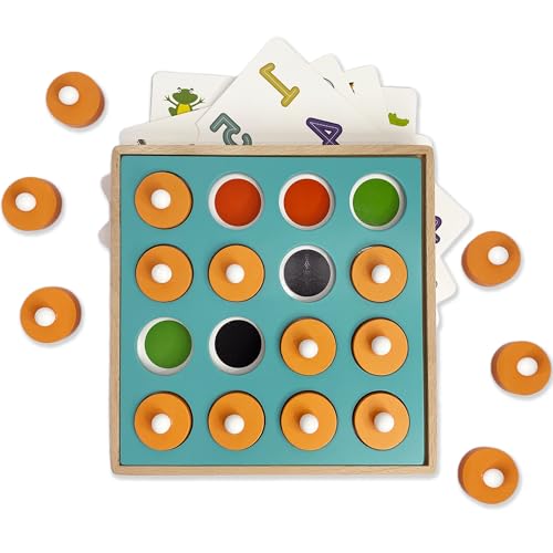 Dementia Memory Activities for Seniors - Alzheimers Products Brain Cognitive Matching Training Puzzles for Adults Elderly Parkinsons Patients