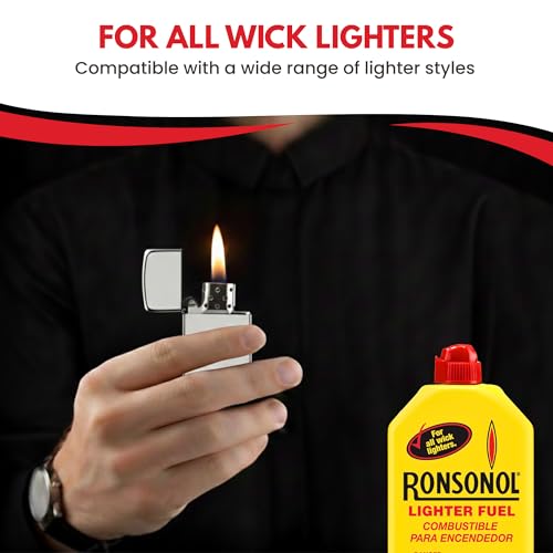 Ronson 5 Ounce Ronsonol Lighter Fuel - Thumbnail 5