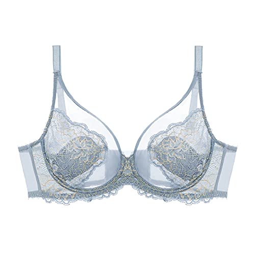 Soutien-gorge à armatures non rembourré WENJUN gris 80B - 2