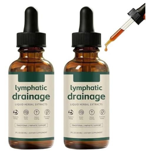 Nuevas gotas de drenaje linfático para linforia, gotas de bienestar para linforia, soporte del sistema linfático, rápido y eficaz, mezclas de hierbas naturales, adecuadas para mujeres y hombres (2