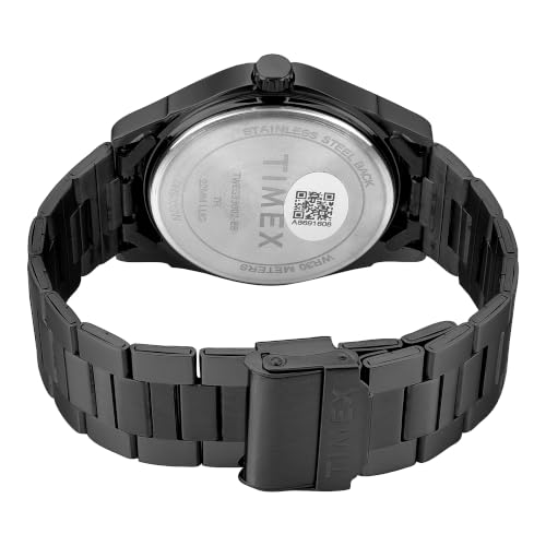 Image of TIMEX Round 43mm Black Dial Analog Men Watch - TWEG33002