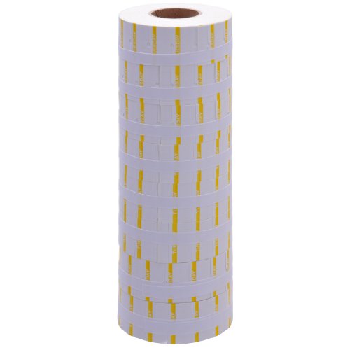 White with Yellow Stripe 