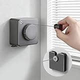 Heavy Duty Retractable Outdoor and Indoor Clothesline, 16.7 Foot Laundry Drying Rack, Weighing 40 lbs, Steel Wire Laundry Line Retractable Drying Line (Grey)(Gray)