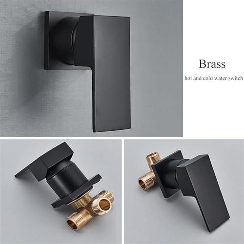 Mitigeur de cascade en nickel brossé au design mural épuré