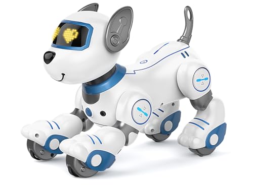 great dachong Robot Dog Toy for Kids 3-12: Remote Control Interactive Robot Puppy with Touch & Follow, Programmable Tricks, Dancing & Walking,...
