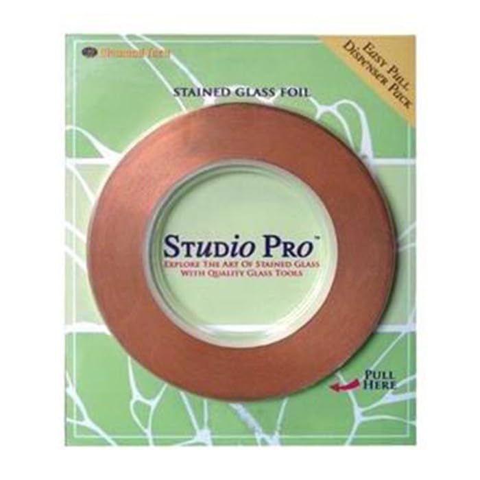 Studio Pro Black Backed Copper Foil 1/4