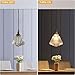 Modern Pendant Light with Adjustable Cord, Clear Glass Ceiling Lighting Fixture Decoration, Suitable for Kitchen Island Counter Dining Hall Hallway Home Decoration Lighting Tool