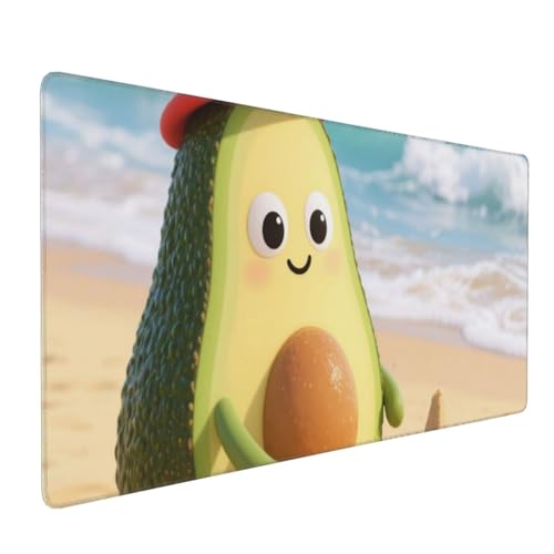Tapis de souris de jeu mignon grand format pour protéger votre table et caler le clavier