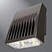 Lumark XTOR2A-N Crosstour Wall Mount LED Light, 18W, Small Housing, Universal Wall/Low Level Mount, 120-277V, 3500K, Neutral Warm, Carbon Bronze