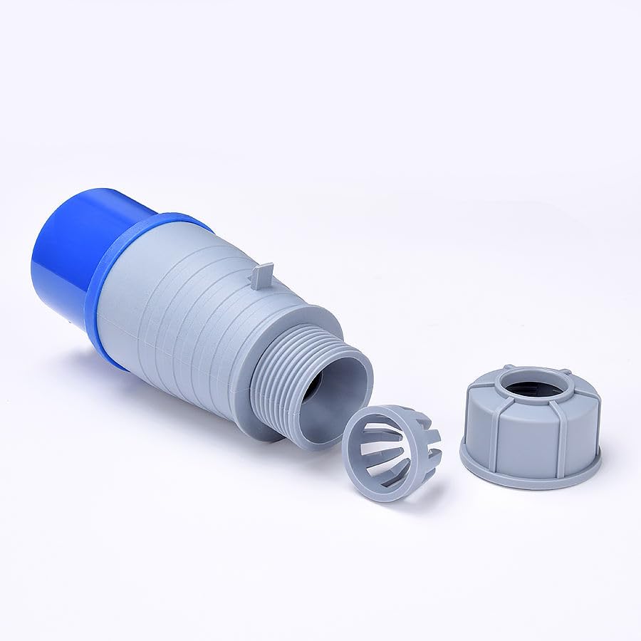 DECENT AIR SYSTEM® 32A 5 Pin 3 Phase AC380V‑415V IP44 Industrial Socket (32A - 5 Pin Panel Socket - 1) 3