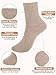 Eurzom 10 Pairs Socks Womens Crew Elastic Ankle Length Cotton Socks Aesthetic Cute Lightweight Low Cut Gifts for Women(Heart)