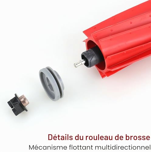 CTDMJ Lot de 2 accessoires pour aspirateur robot, brosse principale séparable en caoutchuk s7 Maxv – vue 6