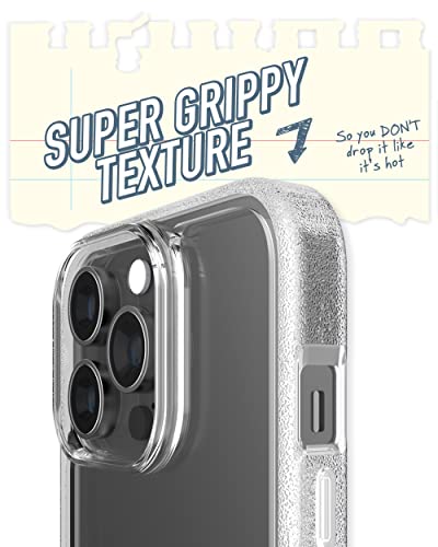 Image of Smartish iPhone 13 Pro Slim Case - Gripmunk - [Lightweight + Protective] Thin Grip Cover - Nothin' to Hide