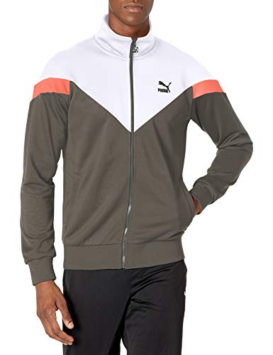 PUMA Men's Iconic MCS Track Jacket, Ultra Gray, M