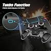 Control inalámbrico NBCP para PS5, compatible con PS5 Pro/Slim/PC, doble vibración, función macro/turbo, conector de audio de 3.5 mm, gamepad con control de movimiento de 6 ejes y luz LED, 19 ago 2026 | por NBCP 4