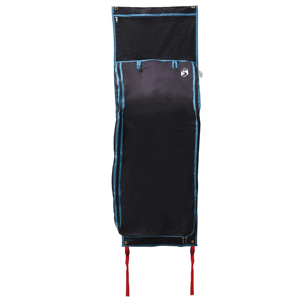 Czarno-niebieska torba do przechowywania z materiału Oxford, 140 x 40 cm, na kemping i wędrówki, lekkie akcesoria namiotowe do przechowywania na zewnątrz, pasuje do drążka namiotu i stelaża