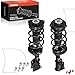 A-Premium Front Complete Strut and Coil Spring Assembly Compatible with Jeep MP Series Compass 2017 2018 2019 2020 2021, Automatic 9 Speed Transmission, 2-PC Set