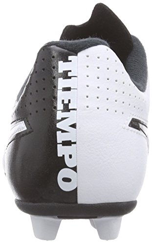 Nike Jr. Tiempo Rio II Kids Firm-Ground Soccer Cleat Black/White3
