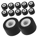 Tofficu Andruckrolle Kassettenrekorder 12 Stück 9mm Kunststoff Ersatzrolle Für Videorekorder Reparatur Zubehör Für Audio Und Videoaufnahmegeräte