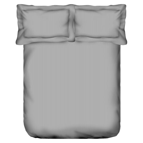 Image of MYTRIDENT Bedsheet for Double Bed, Classic King Size Bedsheet with 2 Pillow Covers, 210TC, 100% Cotton Bedsheet - Snow Flake