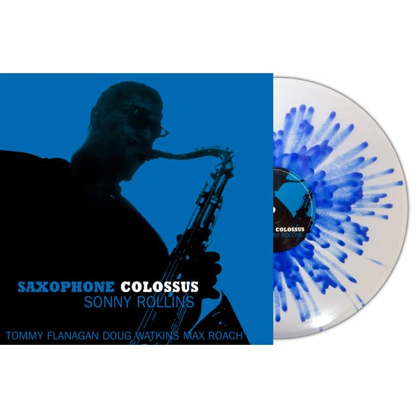 saxophone colossus (clear/blue splatter vinyl)