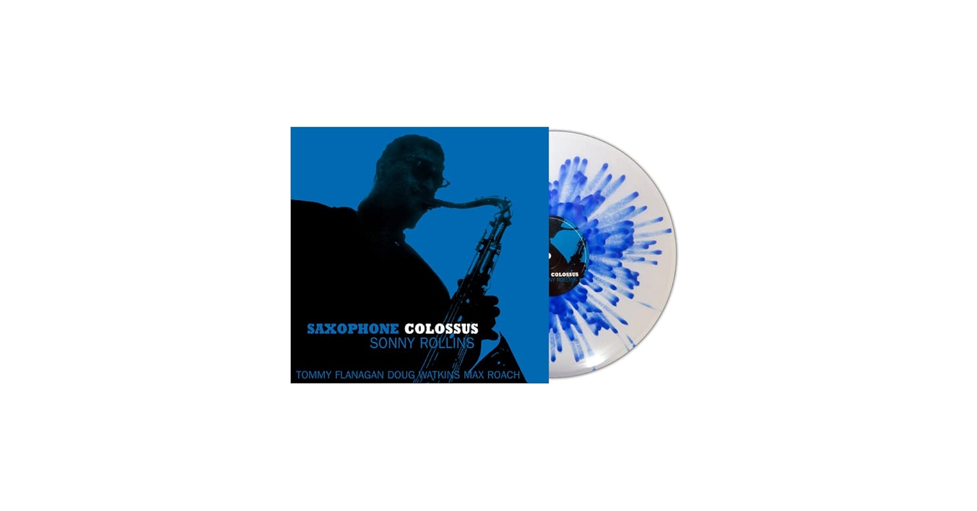 Sonny Rollins - Saxophone Colossus - Transparent with Blue