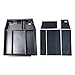 Zxiaochun Center Console Organizer Compatible with 2021 2022 2023 2024 Ford F150 Interior Accessories, Armrest Box Insert Storage Tray (Full Console w/Bucket Seats ONLY) Black Trim