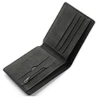 DORKIN Portafogli uomo, ideali per lavoro, affari, uso quotidiano o viaggi. Pelle PU (nera).