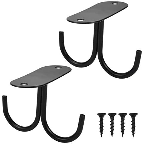 2 Pcs Mug Holder Cup Holder Under Shelf, Wall Mounted Coffee Mug Rack Cupboard Fitting Cup Hooks Metal Mug Shelf Hanger Hanging Hooks for 4 Mug Beer Cup Wine Glasses Kitchen Utensil Storage Drying Cover